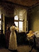 Georg Friedrich Kersting At the Mirror Spain oil painting artist